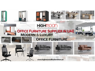 Office Furniture Supplier in UAE - Modern & Luxury Office Furniture | Highmoon