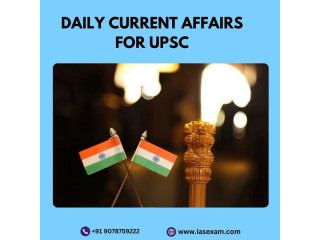 Daily Current Affairs for UPSC