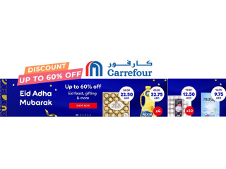 Eid 2024 Mega Sale: Save Up to 60% on All Items with Carrefour Coupons