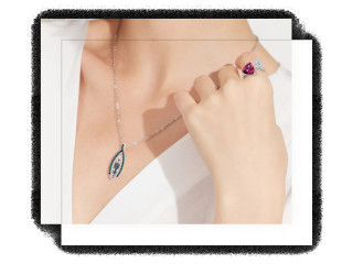 Adorn Yourself: Gemstone Pendants & Diamond Necklaces Await You at ShopVivaan!