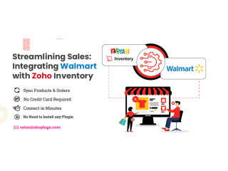 Effortless Walmart Seller and Zoho Inventory Integration with SKUPlugs