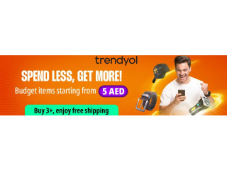 Trendyol Coupon Code: Shop from 5 AED + Free Shipping on 3+ Items