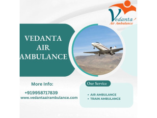 No Difficulties Laid While Booking Vedanta Air Ambulance Services In Shilong