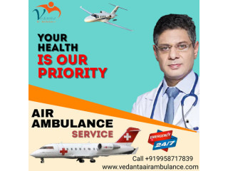 Vedanta Air Ambulance Services In Shimla Provides Reliable Medical Transportation