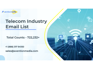 Buy Intent-Based Telecom Industry Email List!