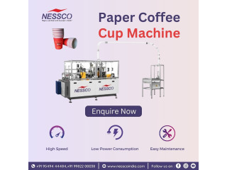 Shop Nessco Best Quality Paper Coffee Cup Making Machine