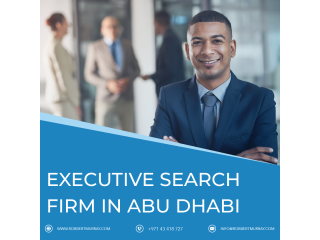 Executive search firms in Abu Dhabi