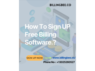 How To Sign UP Free Billing Software.?