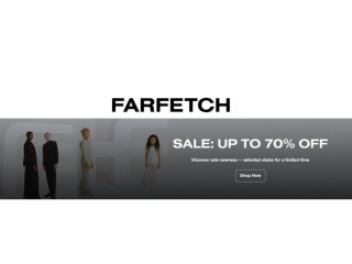 Farfetch Promo Code- Get Extra 70% OFF On Selected Products + Free Shipping