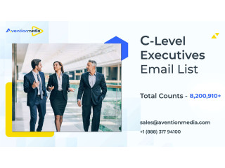 Are You Looking To Connect With C-Level Executives?