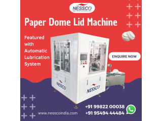 Purchase Nessco Paper Dome Lid Machine - Contact Now