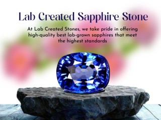 Lab-Created Sapphire: Redefining Luxury in Gemstones