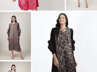 Elegant Metallic Dresses for Women - Onto By Aanchal