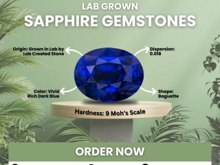 Buy Lab-Created Sapphire Online: A Brilliant Addition to Any Collection