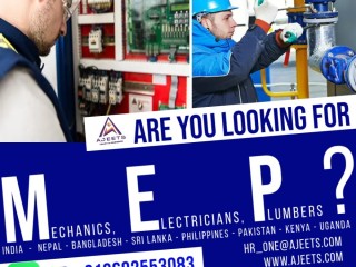 Looking for Overseas MEP Workers for UAE