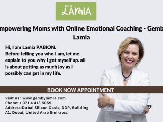 Empowering Moms with Online Emotional Coaching - Gemby Lamia