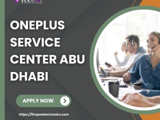 Reliable OnePlus Service Center in Abu Dhabi FixSpotElectronics