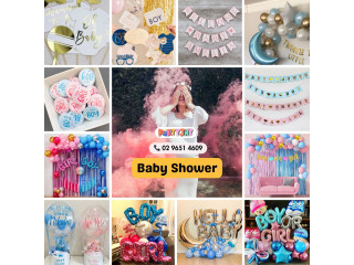 Shop Baby Shower Party Decorations Online Sydney PartyJay