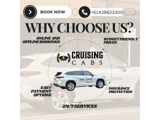 Reliable Cab Service in Geelong - Cruising Cabs