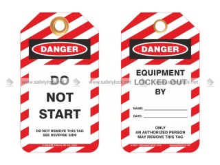 Stay Compliant & Safe with Durable Lockout Safety Tags