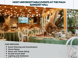 The Ultimate Event Venue for All Your Needs | Palms Banquet