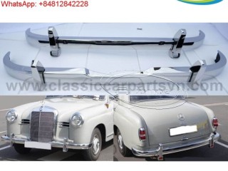 Mercedes Ponton 4 cylinder W120 W121 bumpers (1953-1959): 180, 180A, 180D, 190, 190D