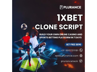 Generate more revenue with Plurance's 1xbet clone script