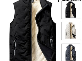 Autumn and winter fashion men's cotton vest jacket casual multifunctional plus size warm