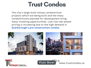 New Condos for sale in Scarborough | Trust Condos