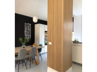 Unique flair with flute wall panels