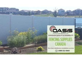 Fencing Supplies Canada: Secure Your Space from Oasis Products