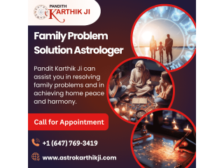 Famous Family Problem Solution Astrologer in Brampton