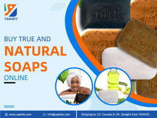 Buy True and Natural Soaps Online at YAAHDY