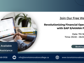 Dont Miss Our SAP S/4HANA Finance Webinar on November 7th