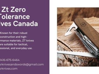 ZT Zero Tolerance Knives Canada: Premium Zero Tolerance Knives in Canada