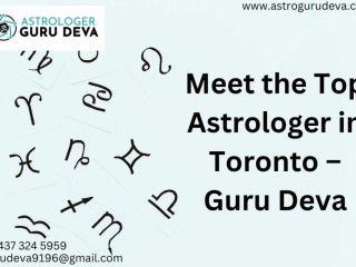 Meet the Top Astrologer in Toronto Guru Deva