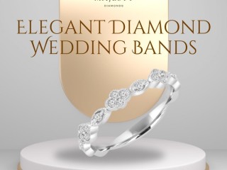 Elegant Diamond Wedding Bands - Majesty Diamonds