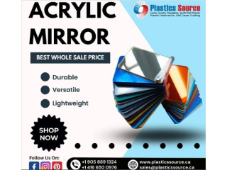 Plastics Source: Your Acrylic Mirror Partner in Canada