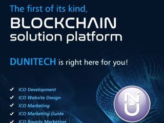 Top Blockchain Development Company in India Dunitech Soft Solutions