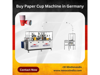 Purchase Nessco Paper Cup Making Machine in Germany - Best Offer
