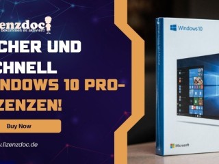 Sicher und schnell: Windows 10 Pro-Lizenzen!