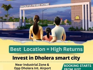 Book Plots in Dholera Upcoming Smart City