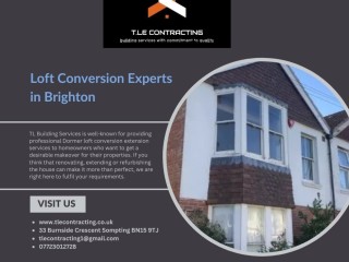 Loft Conversion Experts in Brighton