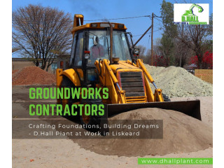 D.Hall Plant: Premier Groundworks Contractors in Liskeard