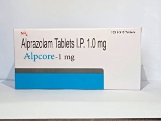 Alpcore Alprazolam 1mg Tablets get fast delivery in uk