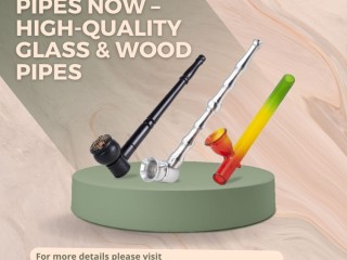 Buy Herb Pipes Now High-Quality Glass & Wood Pipes