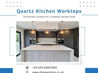 Quartz Kitchen Worktops | +44 0208 368 5555 | DialAWorkTop