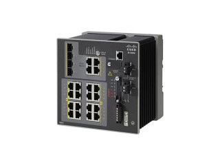 Cisco IE-4000-8GT8GP4G-E network switch Managed L2 Gigabit Ethernet (PoE) Black