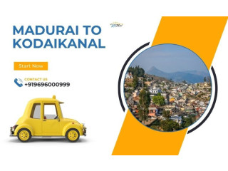 Madurai to Kodaikanal Cab