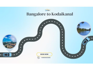 Bangalore to Kodaikanal Cab